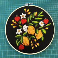 HKM-202003 Handmade DIY Three-Dimensional Flower Hanging Embroidery Kit - Various Styles Available