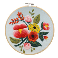 HKM-202003 Handmade DIY Three-Dimensional Flower Hanging Embroidery Kit - Various Styles Available