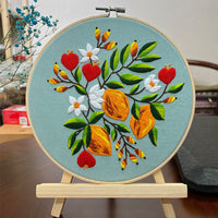 HKM-202003 Handmade DIY Three-Dimensional Flower Hanging Embroidery Kit - Various Styles Available