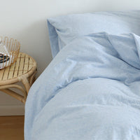 HKM-202323 Tianzhu Cotton Knitted Four-Piece Bedding Set for Comfort and Style