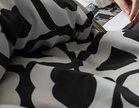 HKM-202323 Xinjiang Long-Staple Cotton Geometric Pattern Bedding Set – 4 Pieces, Modern Minimalist Design
