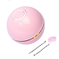 HKM-202771 Usb Rechargeable Laser Funny Cat Ball Self-hey Cat Toy