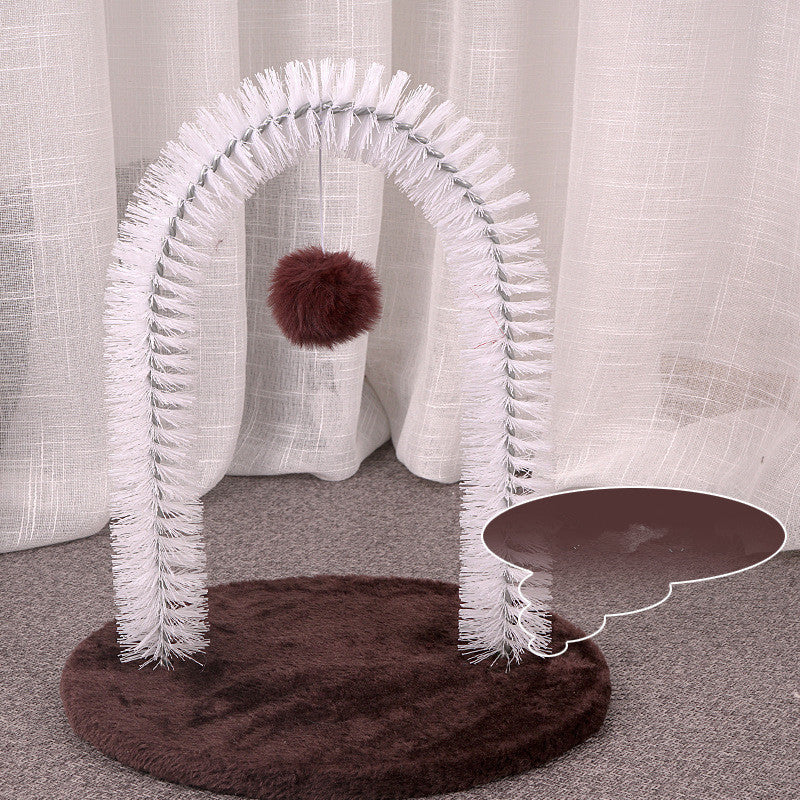 HKM-203091 Cat Plush Scratching Rope Toy for Itchy Relief - Ideal for Feline Playtime