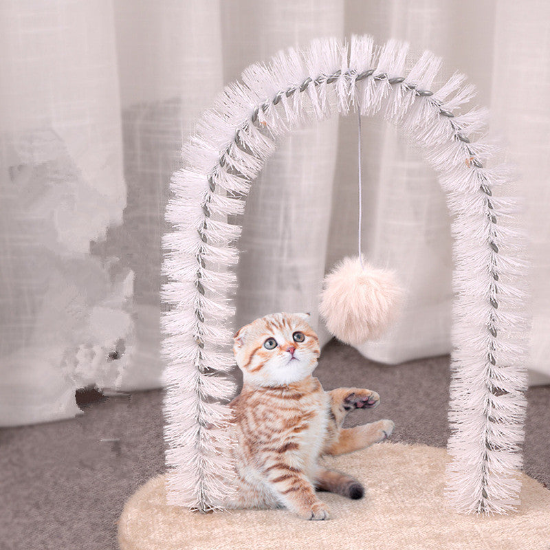 HKM-203091 Cat Plush Scratching Rope Toy for Itchy Relief - Ideal for Feline Playtime