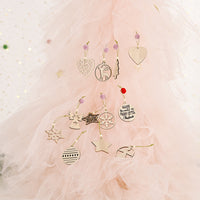 HKM-203283 Wooden Christmas Pendant in Transparent Box - Angel, Tree, Star, Love, Snowflake, Sphere Models