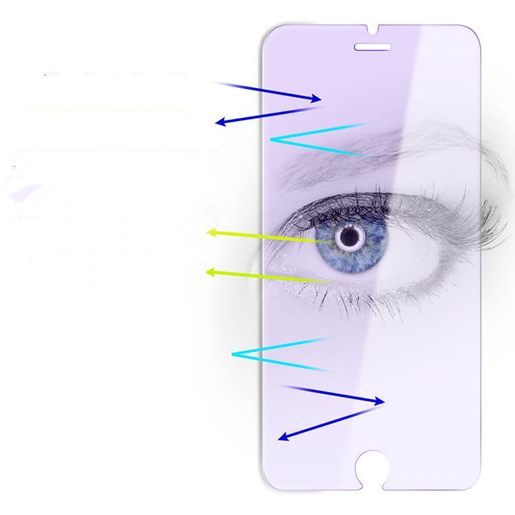HKM-203539 Violet Light Tempered Glass Full-Screen Protector for Vivo Models