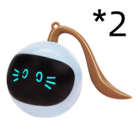 HKM-203603 Interactive Colorful LED Rotating Ball for Cats - 360° Motion and Sensor Technology