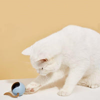 HKM-203603 Interactive Colorful LED Rotating Ball for Cats - 360° Motion and Sensor Technology