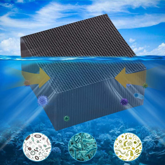 HKM-203987 Aquarium Cube Water Filter Material with Activated Carbon for Effective Filtration