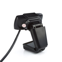 HKM-204051 USB CMOS HD Camera with 800,000 Pixels - Black and Orange Design