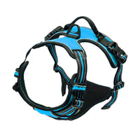 HKM-204499 Explosion-Proof Dog Chest Strap Vest for Small to Large Breeds, Adjustable, Soft Lycra Lining, Safety Features