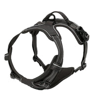 HKM-204499 Explosion-Proof Dog Chest Strap Vest for Small to Large Breeds, Adjustable, Soft Lycra Lining, Safety Features