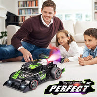 HKM-204883 2.4G RC Alloy Drifting Car - High-Speed Remote Control Racing Toy for Kids