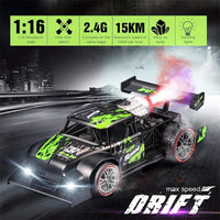 HKM-204883 2.4G RC Alloy Drifting Car - High-Speed Remote Control Racing Toy for Kids