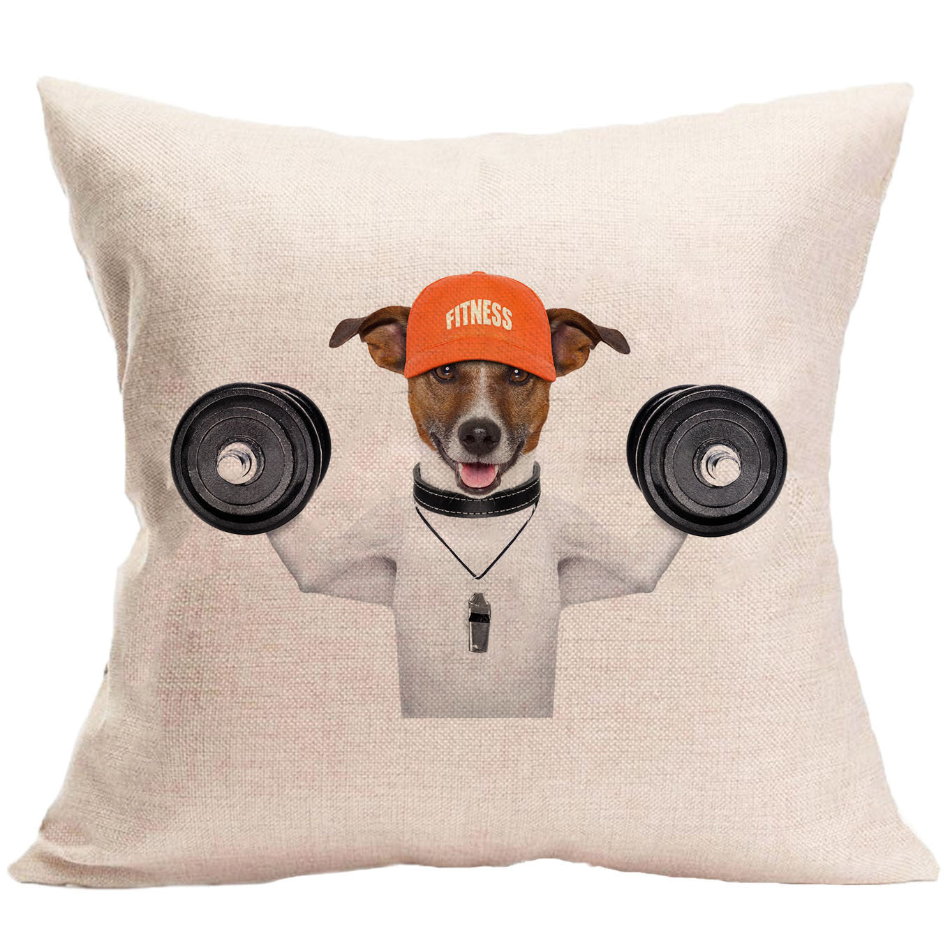 HKM-205011 Animal Pattern Polyester Cushion Cover - 45x45 cm - Available in Multiple Colors