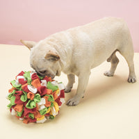 HKM-205075 Hollow Bite Resistant Rubber Pet Food Toy For Pets