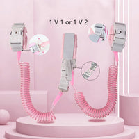 HKM-205139 Adjustable Children's Anti-Lost Wrist Band with Lock – 1.5m Safety Traction Rope