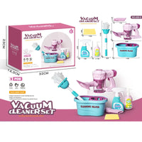 HKM-205459 Kids Electric Cleaning Sweeping Machine Pretend Play Housework Toy Set