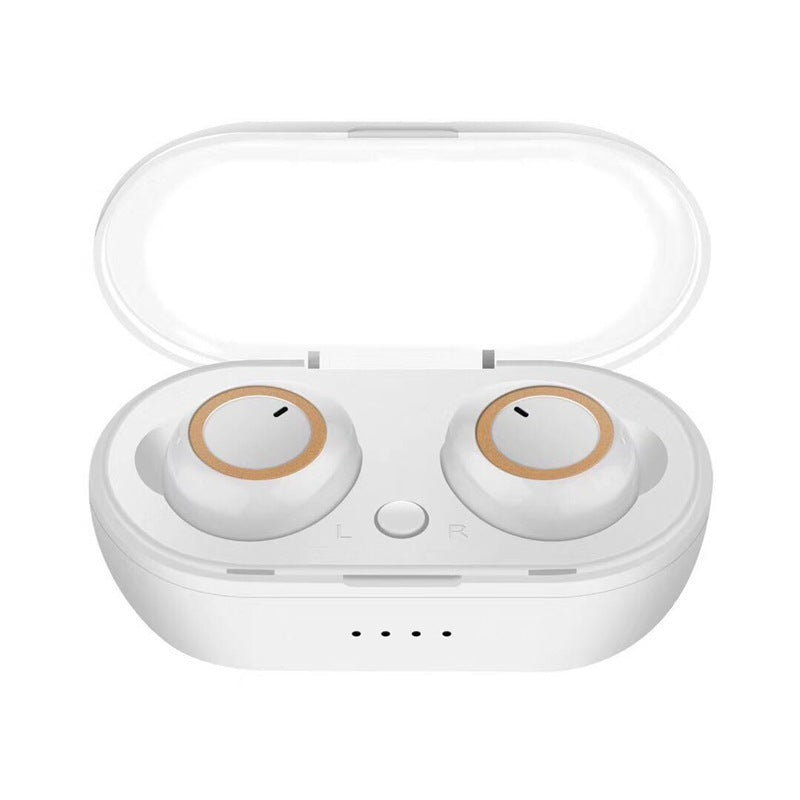 HKM-205523 Wireless Bluetooth Headset with Charging Case, 10m Range, 5 Hours Music Duration, Automatic Connection