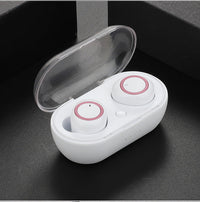 HKM-205523 Wireless Bluetooth Headset with Charging Case, 10m Range, 5 Hours Music Duration, Automatic Connection