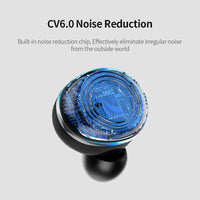 HKM-205523 Wireless Bluetooth Headset with Charging Case, 10m Range, 5 Hours Music Duration, Automatic Connection