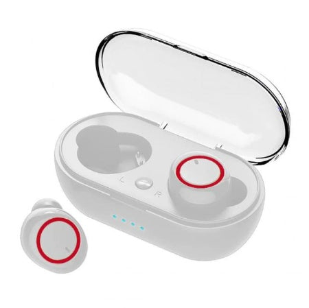 HKM-205523 Wireless Bluetooth Headset with Charging Case, 10m Range, 5 Hours Music Duration, Automatic Connection