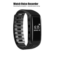HKM-205651 High-Performance Noise Reduction Voice Recorder Bracelet with Timestamp & USB Charging