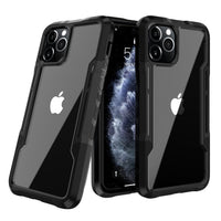 HKM-205715 All-in-One Solid Color Back Cover Case for iPhone 11, 12 Series & XS Models