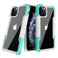 HKM-205715 All-in-One Solid Color Back Cover Case for iPhone 11, 12 Series & XS Models