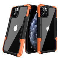 HKM-205715 All-in-One Solid Color Back Cover Case for iPhone 11, 12 Series & XS Models