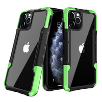 HKM-205715 All-in-One Solid Color Back Cover Case for iPhone 11, 12 Series & XS Models