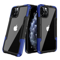 HKM-205715 All-in-One Solid Color Back Cover Case for iPhone 11, 12 Series & XS Models