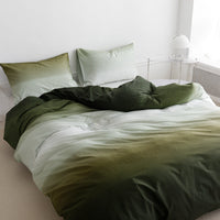 HKM-205779 Gradient Cotton Bedding Set - Four-Piece Collection for Various Bed Sizes