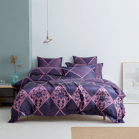 HKM-205779 Luxurious Jacquard Three-Piece Bedding Set in Polyester - Modern and Stylish