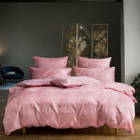 HKM-205779 Luxurious Jacquard Three-Piece Bedding Set in Polyester - Modern and Stylish