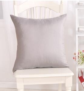 HKM-205843 Solid Color Modern Sofa Cushion Pillow - Polyester Fiber Filling, Multiple Sizes Available
