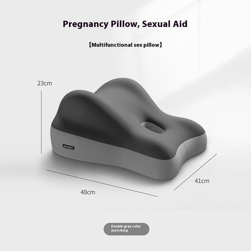 HKM-205907 Multifunctional Memory Foam Bedside Cushion - Solid Color Options Available