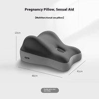 HKM-205907 Multifunctional Memory Foam Bedside Cushion - Solid Color Options Available