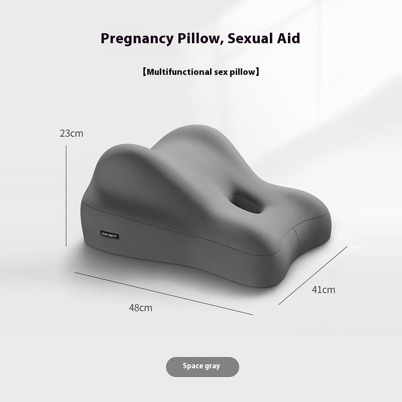 HKM-205907 Multifunctional Memory Foam Bedside Cushion - Solid Color Options Available