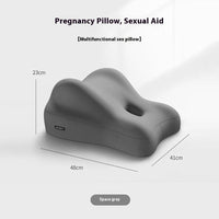 HKM-205907 Multifunctional Memory Foam Bedside Cushion - Solid Color Options Available