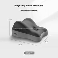 HKM-205907 Multifunctional Memory Foam Bedside Cushion - Solid Color Options Available