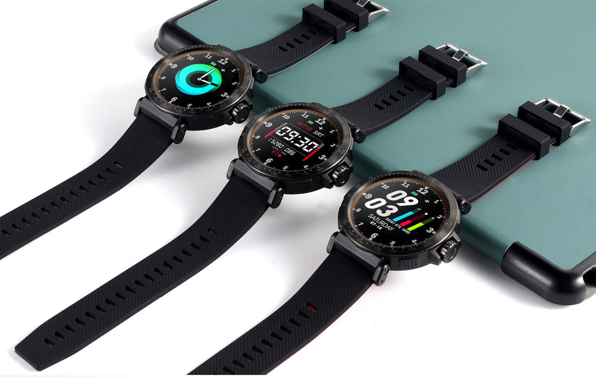 HKM-205971 K18 Touch Screen Multi-Sport Watch with Health Monitoring and Smart Reminders