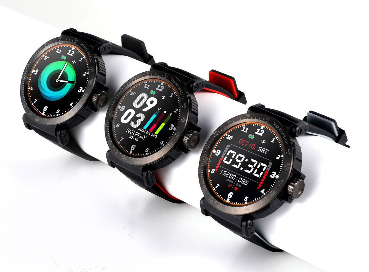 HKM-205971 K18 Touch Screen Multi-Sport Watch with Health Monitoring and Smart Reminders