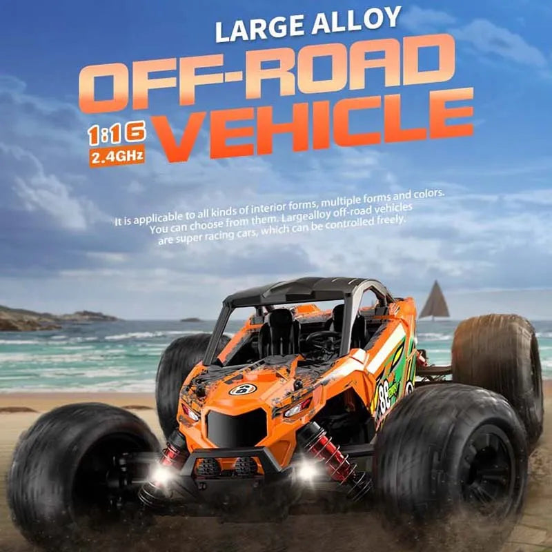 HKM-206035 1/16 Scale High-Speed 4WD Remote Control Off-Road Climbing Car for Indoor and Outdoor Use