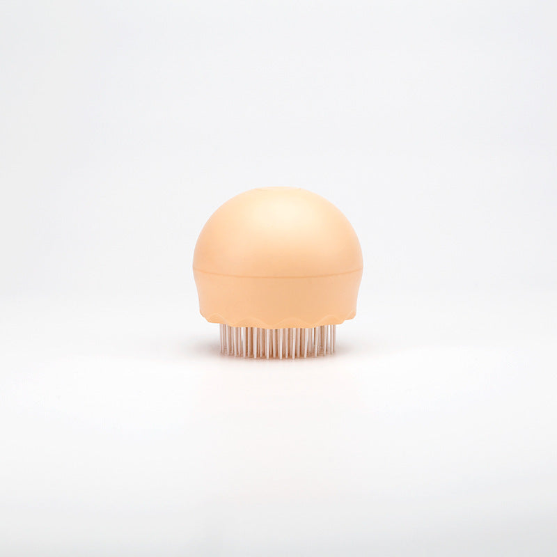 HKM-206547 Pet Needle Comb with Multifunctional Massage Brush for Cats - Soft Silicone for Safe Grooming and Hair Removal