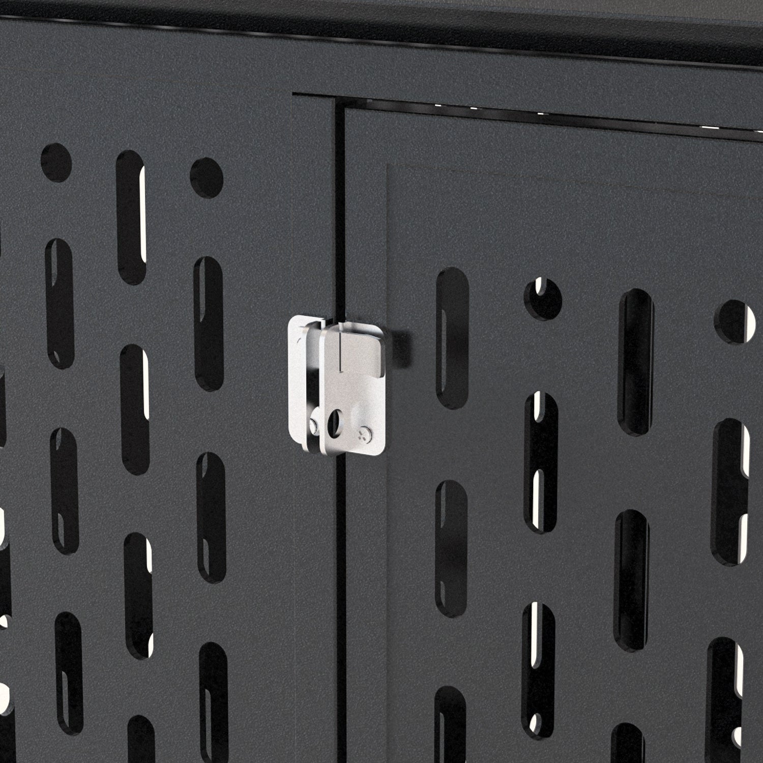 HKM-206611 Durable 45 Inch Heavy Duty Steel Dog Crate with Removable Trays and Lockable Wheels