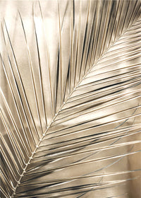 HKM-206611 Nordic Style Golden Reed Micro-Spray Decorative Canvas Art for Living Room and Dining Room