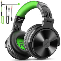 HKM-206675 Over-Ear Wired Gaming Headphones with 50mm Drivers and Microphone