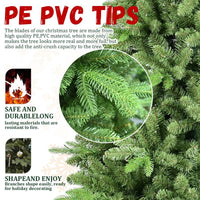 HKM-206739 6ft PE/PVC Hybrid Christmas Tree with 1168 Tips
