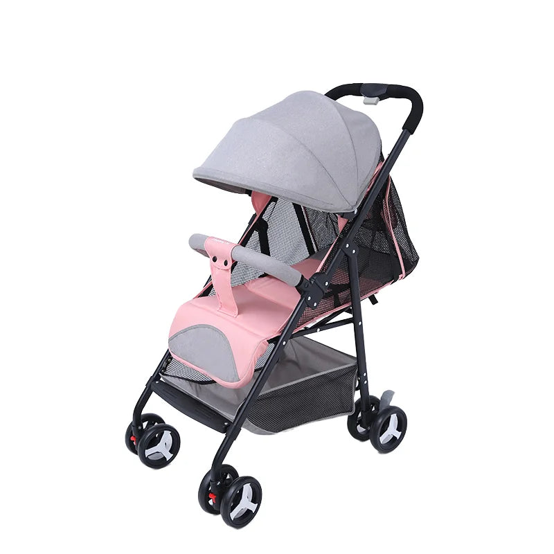 KTX-206803 Compact Folding Baby Stroller for Comfort and Easy Transportation